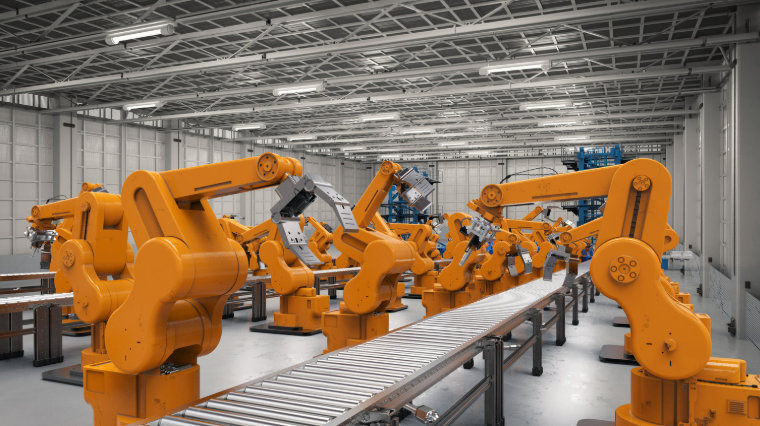 Industrial automation equipment and robotic systems